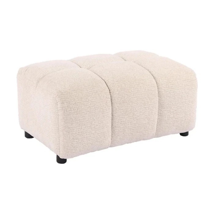 Pouf MOONI beige clair