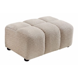 Pouf MOONI beige champagne