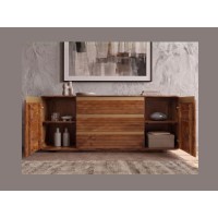Buffet MODENA avec seulement les placards ouverts