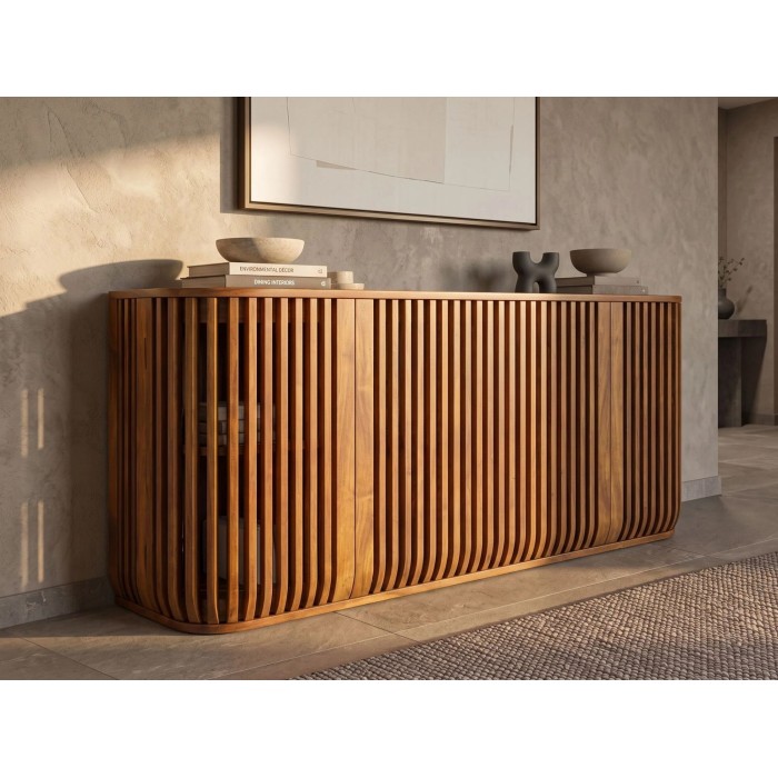 Buffet RITMO foncé vu du côté gauche