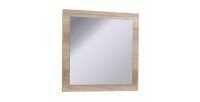 Ensemble ROMI pour salle à manger coloris chêne dab canyon. Buffet, bar, miroirs, table 180 cm