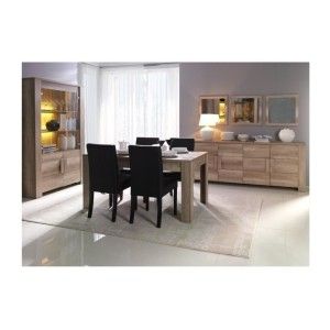 Buffet grand modèle FARRA 4 portes + 3 miroirs.