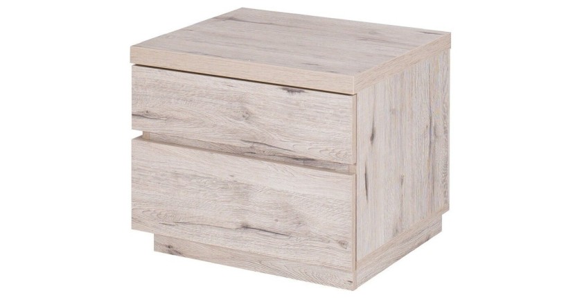 Lot de 2 chevets RICCARDO pour chambre à coucher