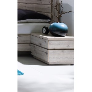 Lot de 2 chevets RICCARDO pour chambre à coucher