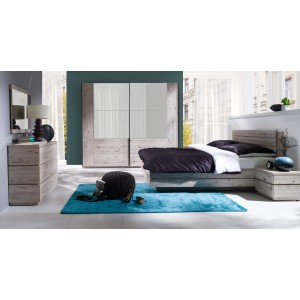 Lot de 2 chevets RICCARDO pour chambre à coucher