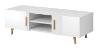 Ensemble EDEN pour votre salon. Meuble TV + table basse + commode. Coloris blanc.