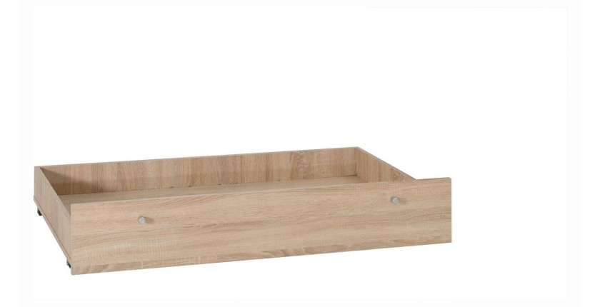 Ensemble pour chambre à coucher MAXIM. Lit adulte deux places 160x200 cm + tiroir + sommier + deux chevets + commode
