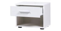 Ensemble design pour chambre à coucher COMO. Lit 160X200 cm avec sommier + tables de chevet + commode.