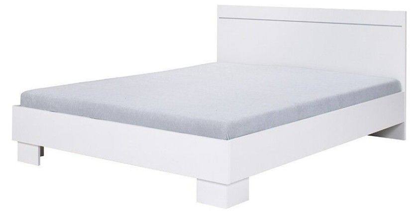 Ensemble design pour chambre à coucher COMO. Lit 160X200 cm avec sommier + tables de chevet.