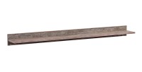ENSEMBLE MEUBLES DE SALON KAN composé de trois meubles et d'une étagère de style industriel.