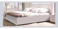 Lot de deux tables de chevet pour chambre à coucher. Collection VERONA. Coloris blanc