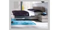 Ensemble RICCARDO pour chambre à coucher. Lit coffre 180 et sommier