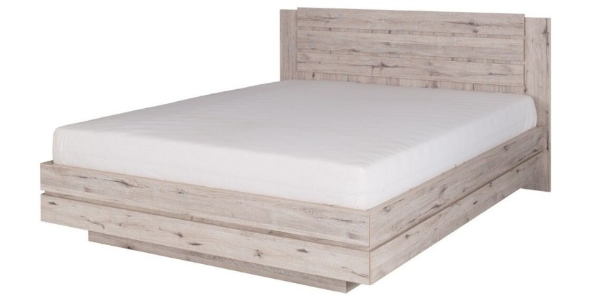 Ensemble RICCARDO pour chambre à coucher. Lit coffre 180 et sommier