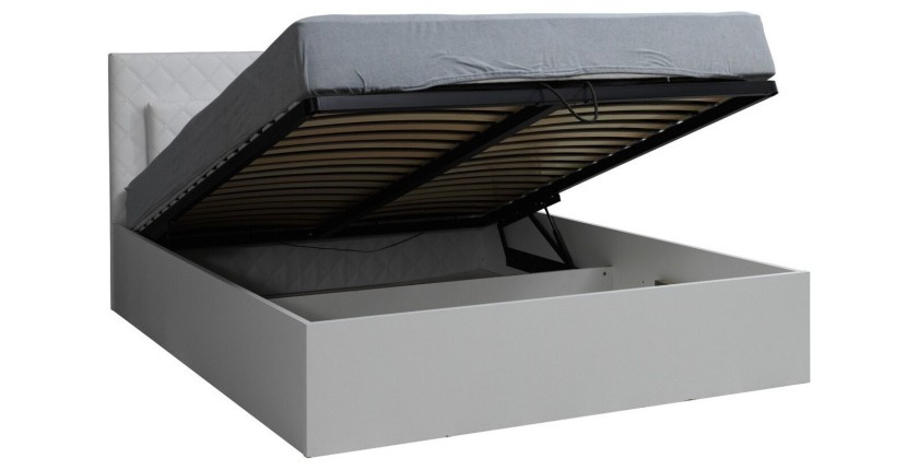 Lit PANAREA 180 x 200 cm avec option coffre et sommier