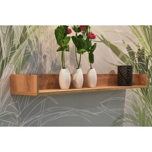 Étagère murale design RULIA, 140 cm, design et moderne, coloris chêne