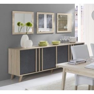 Lot de 3 miroirs MALMO vue éloignée