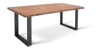 Table à manger design bois massif NIKO - Table rectangulaire