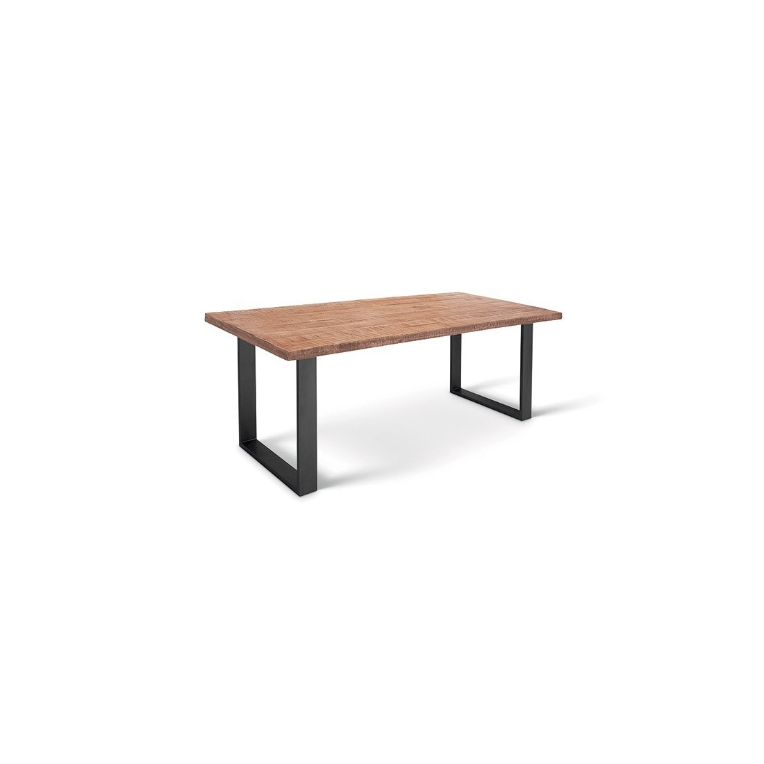Table à manger design bois massif NIKO - Table rectangulaire