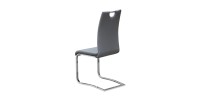 Chaises x2 design SOFI coloris gris pour votre salle à manger - Lot de 2