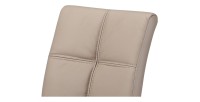 Chaises (x2) design EVY coloris Cappuccino pour votre salle à manger. (lot de 2)