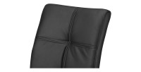 Chaises (x2) design EVY coloris Noir pour votre salle à manger. (lot de 2)