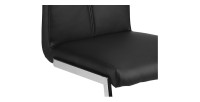 Chaises (x2) design EVY coloris Noir pour votre salle à manger. (lot de 2)