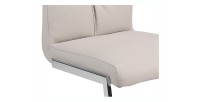 Chaises (x2) design EVY coloris Gris pour votre salle à manger. (lot de 2)