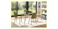 Chaises design X4 BOYLD coloris vert Pomme pour votre salle à manger.