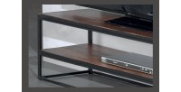 Meuble TV GOA en bois massif. Meuble style industriel