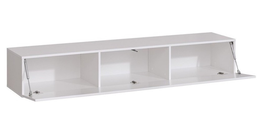 Ensemble meubles de salon style industriel SWITCH M1. Coloris blanc.