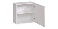 Ensemble meubles de salon style industriel SWITCH M1. Coloris blanc.