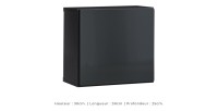 Ensemble meubles de salon style industriel SWITCH M2. Coloris gris.