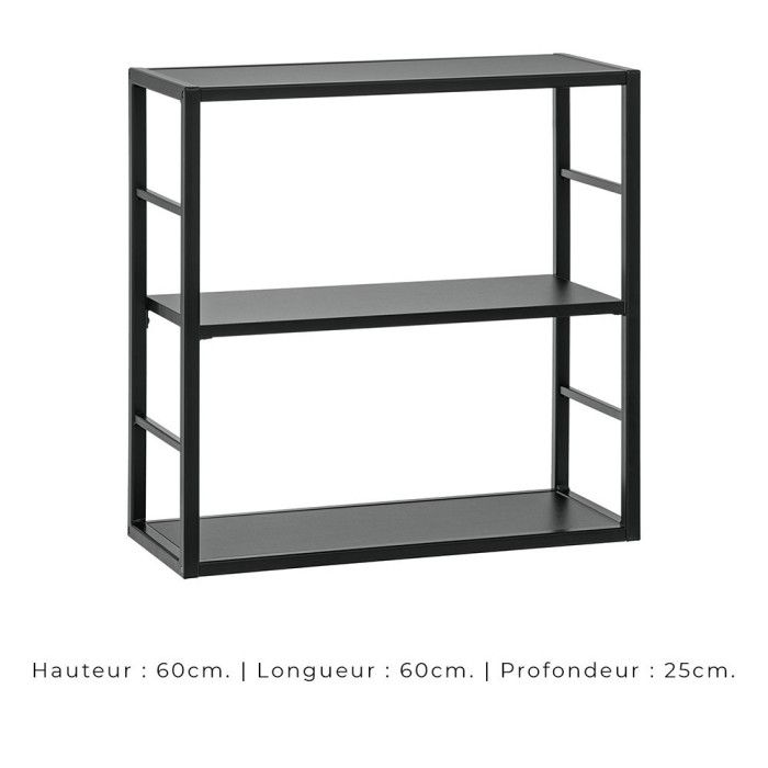 Ensemble meubles de salon style industriel SWITCH M5. Coloris gris.