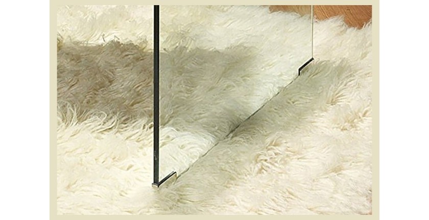 Table basse collection AXEL. Meuble type CONTEMPORAIN en verre trempé