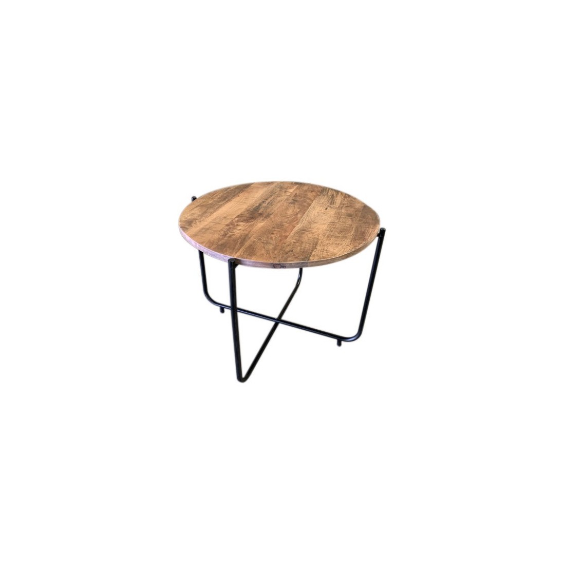 Table d'appoint design en bois massif collection DANUBE
