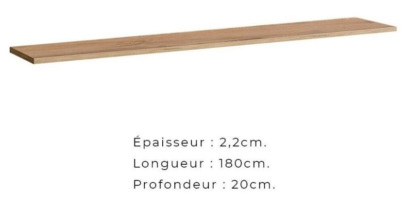 Ensemble meuble salon collection SWITCH II design, coloris chêne Wotan.