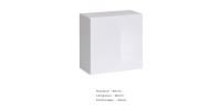 Ensemble de meubles de salon collection SWITCH II design, coloris blanc et chêne Wotan.
