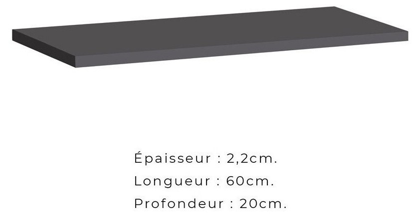 Ensemble meuble salon SWITCH II design, coloris chêne Wotan et gris brillant.