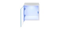 Ensemble meubles de salon SWITCH XXI design, coloris noir brillant.