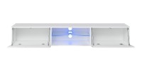 Ensemble meubles de salon SWITCH XXI design, coloris gris et blanc.