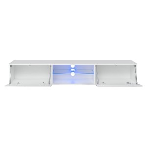 Ensemble meubles de salon SWITCH XXI design, coloris gris et blanc.