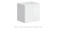 Ensemble meubles de salon SWITCH XXI design, coloris gris et blanc.