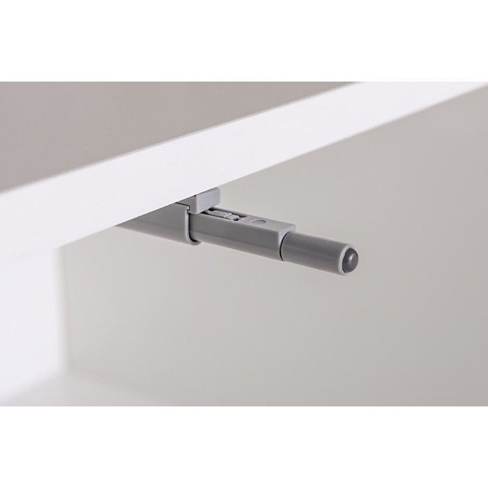 Ensemble meubles de salon SWITCH XXII design, coloris gris brillant.