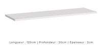 Ensemble meubles de salon SWITCH XXIII design, coloris blanc brillant.