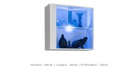 Ensemble meubles de salon SWITCH XXIII design, coloris blanc brillant.