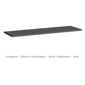 Ensemble meubles de salon SWITCH XXIII design, coloris noir et gris