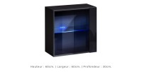 Ensemble meubles de salon SWITCH XXIII design, coloris noir et gris