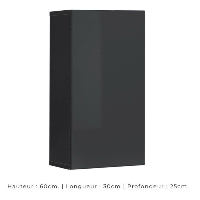 Ensemble meubles de salon SWITCH XXIII design, coloris gris et chêne