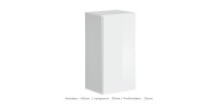 Ensemble meubles de salon SWITCH XXV design, coloris blanc brillant.