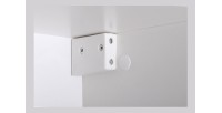 Ensemble meubles de salon SWITCH XXV design, coloris blanc brillant.